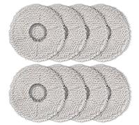 (8 pièces) T30 Pro Omni serpillères lavables pour ECOVACS DEEBOT X5 OMNI/ N30 Pro Omni/ T30 Pro Omni/T30S/ T30S Combo/X2 Omni X2 Pro/X1 Omni/X1 PRO Omni/ T20 Omni/ X1 PLUS T10 Omni/T10 Turbo