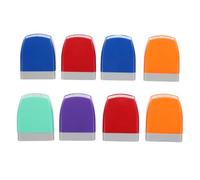 8 Pièces Tampon de Notation Enseignant Mignon en ABS | Motifs Expressifs et Ludiques, Marquage Rapide et Lisible, pour Fiches de Récompense et Devoirs