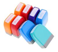 8 Pièces Tampons de Récompense Colorés, Lot de Set de Plastique | Matériel Pédagogique pour Évaluations, Usage en ide à Motiver Élèves et Assistants