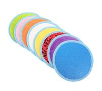 8 Pièces Tapis Sensoriel Rond en Tissu à Sequins pour Garçon, Pliable | Stimulation Visuelle Douce, Teintes Apaisantes, Aide à Réduire la Surcharge et Favoriser la Régulation Émotionnelle