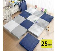 8 pièces Tatame gymnases et tapis de jeu bébé tapis de sol sol bruit Tatamis pour bébés tapis insonorisant tapis de Puzzle bébé jouer tapis de gymnastique 8PCS 30x30cm-J