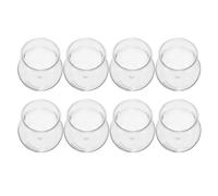 8 Pièces Terrarium Boule Transparente en Plastique Incassable | Design Tête D’herbe, Observation Facile Croissance, Usage Maison et Décoration, Lotus