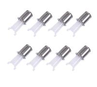 8 Pièces Tête de Rechange pour Tondeuse Nez et Barbe, Acier Blanc | Accessoires de Remplacement, Coupe Faible Irritation, Usage Maison et Salle de Bain, Lot Pratique de Huit