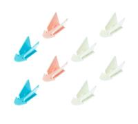 8 Pièces Verrou de Sécurité Garçon et Filles Transparent | ABS Léger, Protection Douce, Usage Garçon et Filles, pour Baie Vitrée, Fenêtre Mobile, Porte Coulissante Couleur Aléatoire
