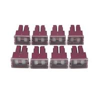8 pièces violet Auto voiture Push-in Type femelle PAL cartouche fusible DC 32V 90A Câblage de protection