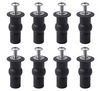 8 Pièces Vis Fixation de Trou pour Wc Expansion en Caoutchouc Vis Vis D'expansion pour Couvercle de Toilette écrou En Caoutchouc D'accessoires D'expansion Universel Adapté à 14mm-16mm