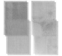 8 Pièces Wire Mesh Maille Métallique Filtre 30x21 cm Grillage Fine Maille Grille Métallique Maille 20/30/40/60 Mesh Reillis Grille Maille Filtration Feuilles Filtre d'écran Grille Grillage Terrarium