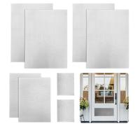 8 Pièces Wire Mesh Maille Métallique Filtre 3Tailles Grillage Fine Maille Grille Métallique Maille 20 Mesh Reillis Grille Maille Filtration Feuilles Filtre d'écran Grille Grillage Terrarium