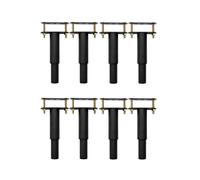 8 Pieds de Cadre de Lit, Pied de Support Central RéGlable en Hauteur pour Cadre de Lit, Pied de Support Lourd pour Lattes Centrales de Lit (4,7-8,67