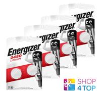 8 Piles Lithium Energizer Cr2450 3V Bouton Dl2430 Br2430 Exp 2033 NEU