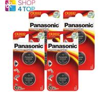 8 Piles Lithium Panasonic Cr2032 3V Bouton Dl2032 Exp 2034 NEU