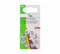 8 piles pour appareil auditif 312 / ZA312 / PR41 / AC312 TKA