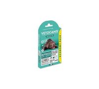 8 Pipettes anti-puces et anti-tiques - Pour grand chien 20-40 kg - 4x 1 mois de protection