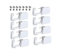 8 Pistolet de Perçage d'Oreille Jetable avec Clous d'Oreille Asepsie Sans Douleur Sécurité Pistolet de Perçage d'Oreille Autonome Outil Kit