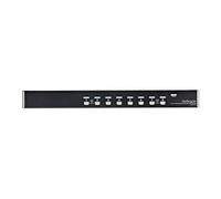 8 Port 1U Rackmount USB KVM Switch Kit with OSD and Cables - Rack mount KVM - VGA KVM Switch - 8 Port KVM Switch (SV831DUSBUK) - Commutateur KVM - 8