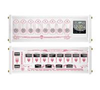 8-Port USB Hub with Individual Switches, 36W Data & Charging Station