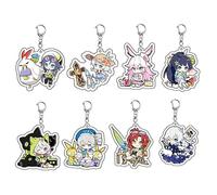 8 Porte-clés Honkai Impact Porte-clés Périphérique Anime Honkai Impact 3 Seele Elysia Collection De Fans En Acrylique Avec Figurine De Dessin Animé Debout