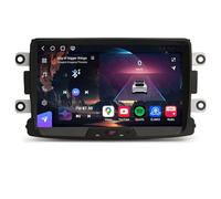 8 Pouces Qualcomm 8GO+128GO Android 14 Autoradio GPS Navigateur pour Renault Dacia Sandero Duster Logan Dokker Lodgy Bluetooth 5.1 CarPlay Android Auto WiFi 4G DSP FM RDS Dab+ USB Écran Tactile IPS
