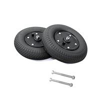 8 Pouces Roue Avant de Fauteuil Roulant électrique, Accessoires de Remplacement Roue, Modèle 200×50, Pneus épaissis, Roulement 8mm, 2pcs