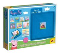 8 Puzzles Progressifs - Peppa Pig - Avec Boite Auto-Coorective - Lisciani