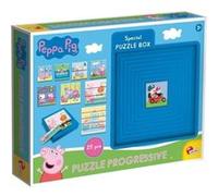 8 puzzles progressifs - Peppa Pig - avec boite auto-coorective - LISCIANI G