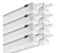 8 Reglettes LED Panama 40W 120 cm 6000K IP65 Eclairage Garage, Parking, Intérieur/Extérieur, Bureau, Atelier