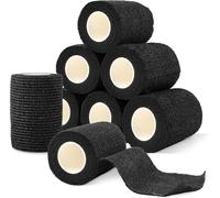 8 Rolls X 7.5 Cm X 4.5 M Self Adhesive Bands,Breathable Heavy Duty Elastic Bands For Sports Strap,Ankle Strapping,Adhesive Tape And Self Adhesive Tape.