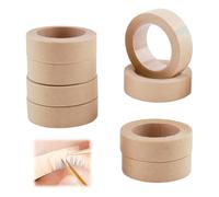 8 Rouleaux Micropore Sparadrap Non Tissé, 1.25cm x 900 cm Ruban de Peau Flexible, Couleur Peau Sparadrap Rouleau Strips Sutures Adhésives, Sparadrap Micropore Pour Extensions de Cils et Peau du Nez