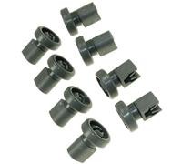 8 Roulettes panier supérieur (200568-15520) Lave-vaisselle (50286967000 ELECTROLUX FAURE ARTHUR MARTIN ELECTROLUX ZANUSSI LEONARD AEG ARTHUR MARTIN PROGRESS ZANKER IKEA JUNO REX ZOPPAS)