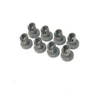 8 Roulettes panier supérieur Lave-vaisselle (50286967000 FAURE ARTHUR MARTIN ELECTROLUX ZANUSSI ELECTROLUX AEG PROGRESS NEW WORLD IKEA ZANKER ARTHUR MARTIN LEONARD JUNO REX ZOPPAS MOFFAT)