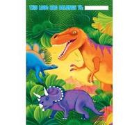 8 sachets à Cadeaux Fête Préhistorique - Anniversaire G