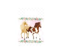 8 SACHETS CADEAUX PONEY CHEVAUX FLEURS
