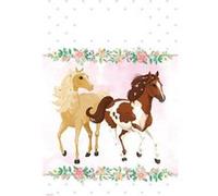 8 sachets cadeaux poney chevaux fleurs - amscan 9909883 Multicolore G