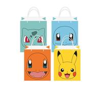 Amscan Sacs cadeaux Pokémon en papier – Lot de 8