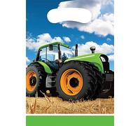 8 sacs de fête d'anniversaire ou pour enfant - Motif tracteur pour enfant