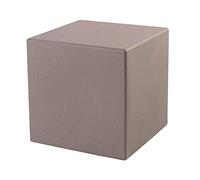 8 seasons Cube solaire design - 33 cm - LED blanc chaud - Capteur crépusculaire - Résistant aux intempéries - Lampe solaire pour extérieur (jardin, terrasse, balcon) - Table d'appoint, tabouret