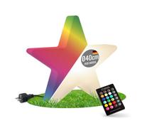 8 Seasons Design 32349L Shining Star, 40 cm, LED, polyéthylène, E27, 6 W, Rvb