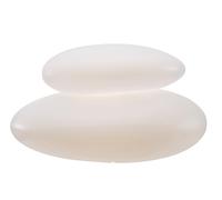 8 seasons design (8SEAZ) Shining Stone XL, Polyéthylène, Blanc, H 40 cm x 69 cm x T 56 cm