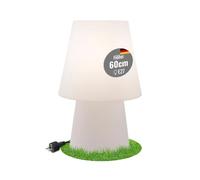 8 seasons Design - Éclairage LED blanc chaud - Objet design Shining No.1 (H 60 cm, résistant aux UV, éclairage design intérieur et extérieur) - Blanc