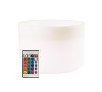 8 seasons design Pot de Fleurs Lumineux à LED Blanc Taille M