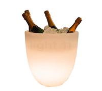 8 seasons design Shining Curvy Cooler Lampe de table incl. ampoule