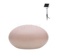 8 seasons design Shining Eye Lampe au sol sable - incl. ampoule - incl. panneau solaire Ce luminaire comporte des modules à LED prémontés de classes énergétiques A A++, A+, A