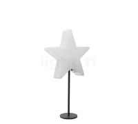 8 seasons design Shining Window Star Lampe rechargeable LED blanc