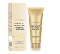 8 secondes Masque capillaire revitalisant, 8S Revitalise le masque capillaire endommagé à la teinture à chaud, le conditionneur de réparation d'humidité profonde, lisse instantanément (1pc)