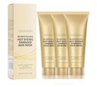 8 secondes Masque capillaire revitalisant, masque capillaire de kératine Conditionneur en profondeur, traitement des cheveux de traitement de la kératine, réparation d'humidité profonde (3pcs)