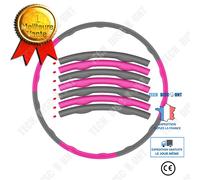 8 Sections Pondérées Détachable De Mousse Cerceau Hula Hoop Exercice De Cerceau De Diamètre 100cm