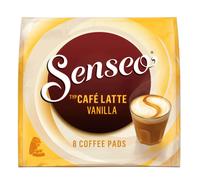 8 Senseo Café Pads Type Café Latte Vanille Avec Un Goût Délicieusement Laité
