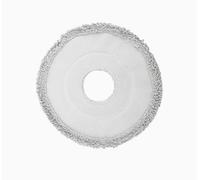 8 serpillières de rechange pour Dreame X10 X20 X30 S10 S20 S30, chiffon microfibre réutilisable 13,5 x 13,5 cm, pose facile, blanc et gris, pour lavage des sols, aide au détachage