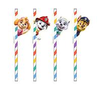 8 Straws Paw Patrol 2022 Paper 19.7 cm