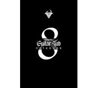 8 String Guitar Tab Notebook